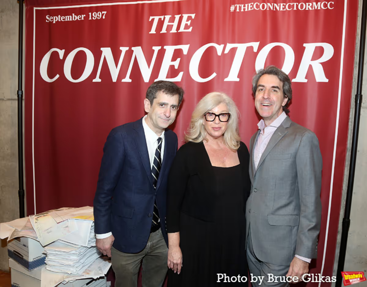 Left to right: Book writer, Jonathan Marc Sherman, Daisy Prince and Jason Robert Brown