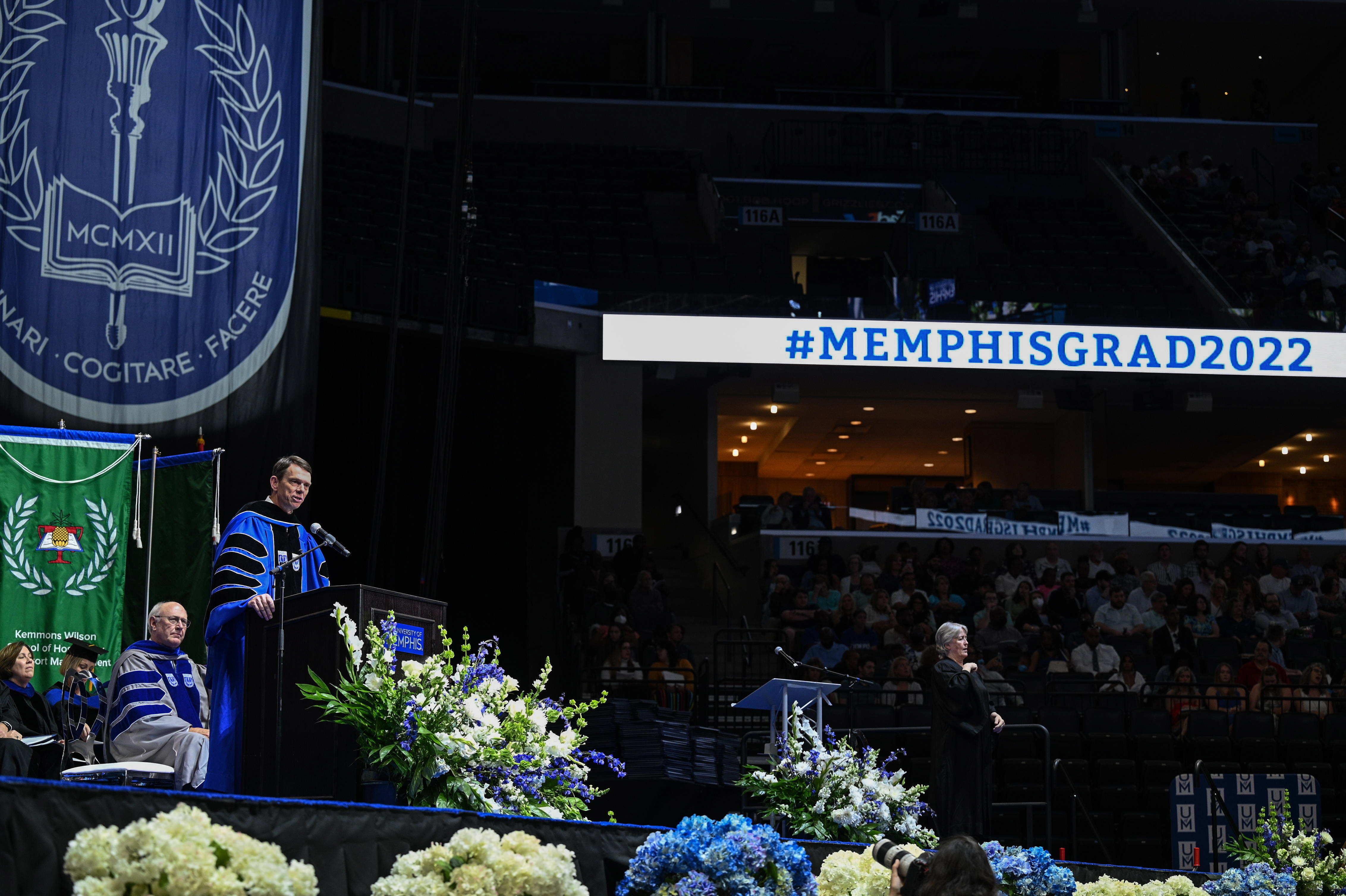 President Speaking at Commencement