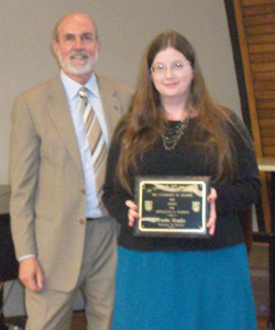 Kendra Murphy, 2013 College of Arts and Sciences Award for Teaching Excellence