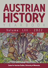 Austrian History Yearbook, 2022. Editor by Daniel Unowsky