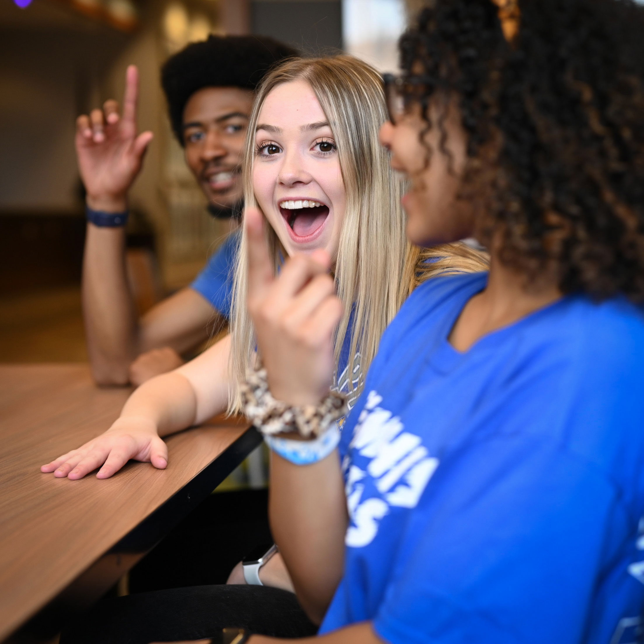 UofM students smiling