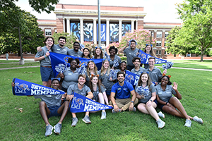 orientation guides in front of Admin