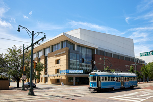 Cannon Center and trolley