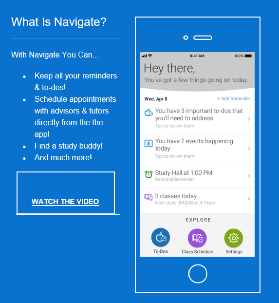 navigate student