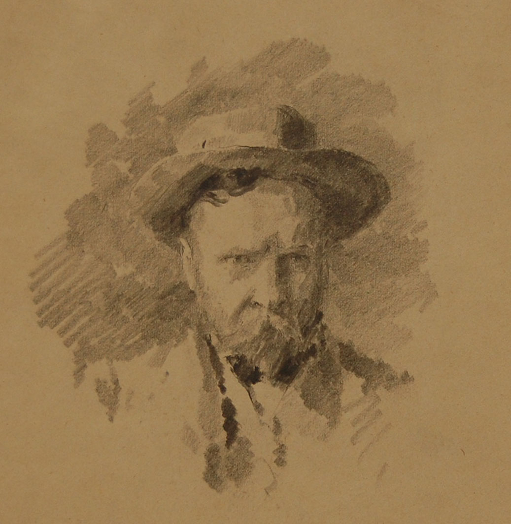 Sketch by Samuel Hester Crone   Born in western Tennessee in 1858, Samuel Hester Crone grew up in Memphis. He entered the Royal Academy of Art in Munich (Germany) as a young man and established himself as a professional painter at an early age. He married Sarah Voegtly of Alleghany City, Pennsylvania in London (England) in 1885 and they spent the next 28 years together in Europe. Crone made his living as a painter of landscapes, genre scenes, and portraits, probably mostly for middle class customers.   This exhibit showcases sketches and watercolor paintings by Crone in the permanent collection of the Art Museum of the University of Memphis. The exhibition will guide visitors through some of the cities and landscapes of England, France, Germany, Switzerland, and Italy, where Samuel Crone sought inspiration during his life and artistic career. The informal nature of Crone’s sketches offers an intimate view of his artistic process. Donated by his great-nephew William S. Huff, the Art Museum of the University of Memphis houses this collection of rarely seen sketches, personal belongings, and letters.