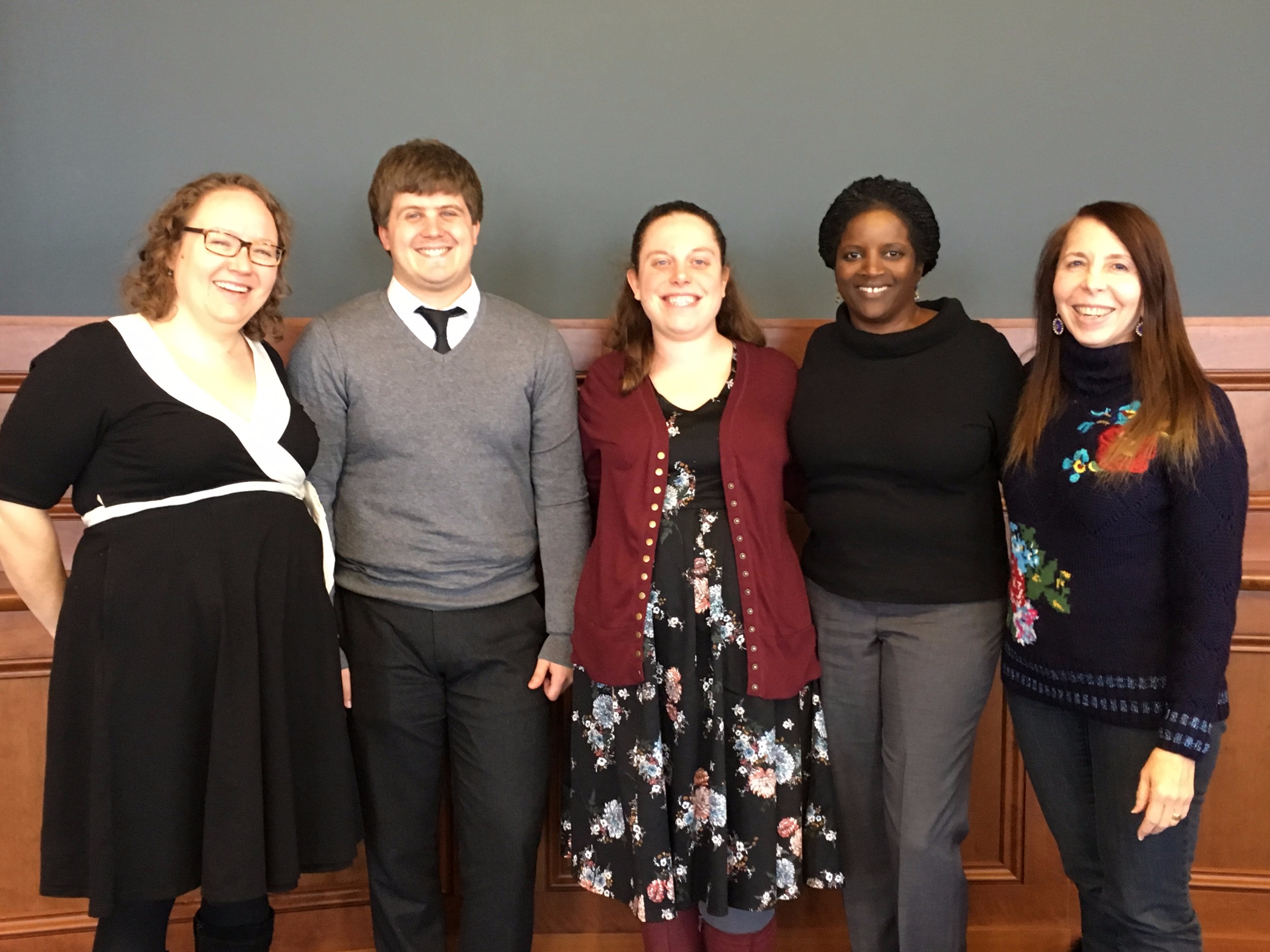 John Chandler, Joyce Harris, & Kendra Vaughn with Committee Chairs