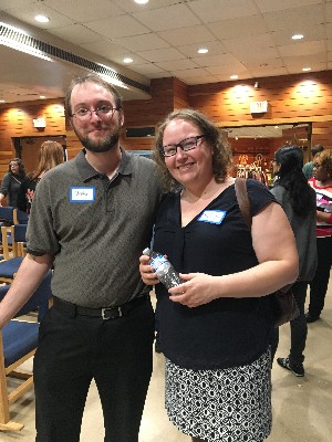 Stephen Paff and Dr. Kathryn Hicks