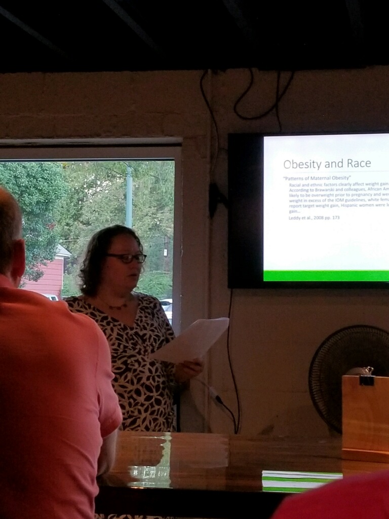 Dr. Kathryn Hicks at Humanities on Tap