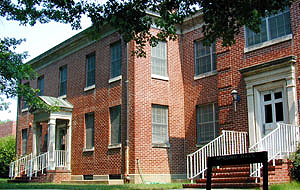 The Department of Anthropology is located in McCord Hall east of the Hudson Health Center