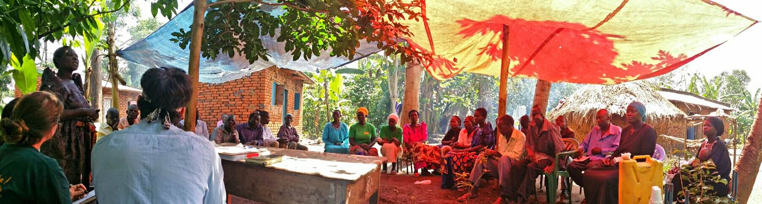 Fieldwork in Uganda with alumna Genesa Gebers