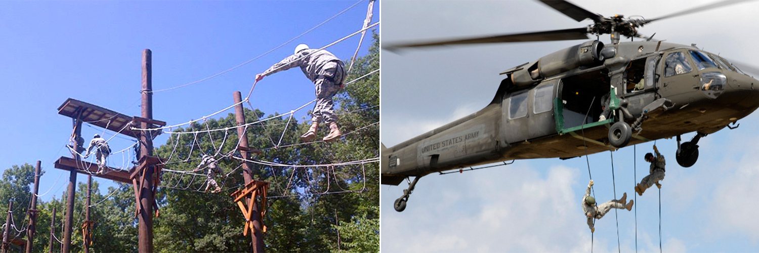 Not your typical classroom / Learn more about the Army ROTC program 