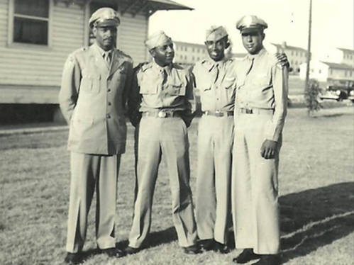 Luke Weathers and Tuskegee airmen