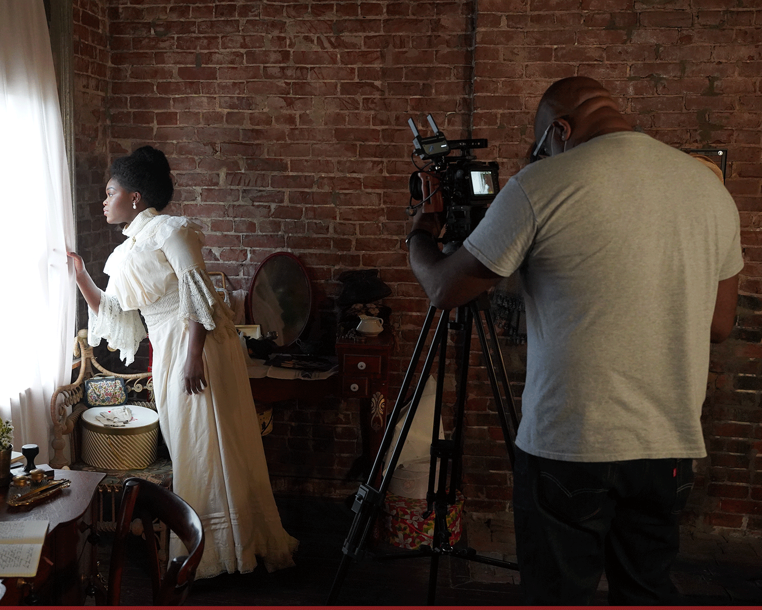 Ida B. Wells Filming