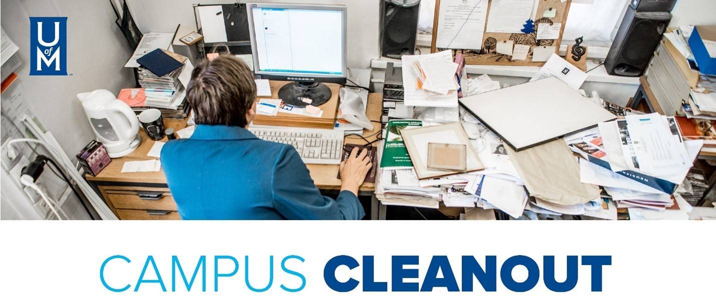 Campus Cleanout | March 3 | 10am-2pm | Hyde Hall (UofM Lambuth)   -and-   March 10 | 9am-3pm | Student Plaza | Recycle and shred items that are cluttering your office
