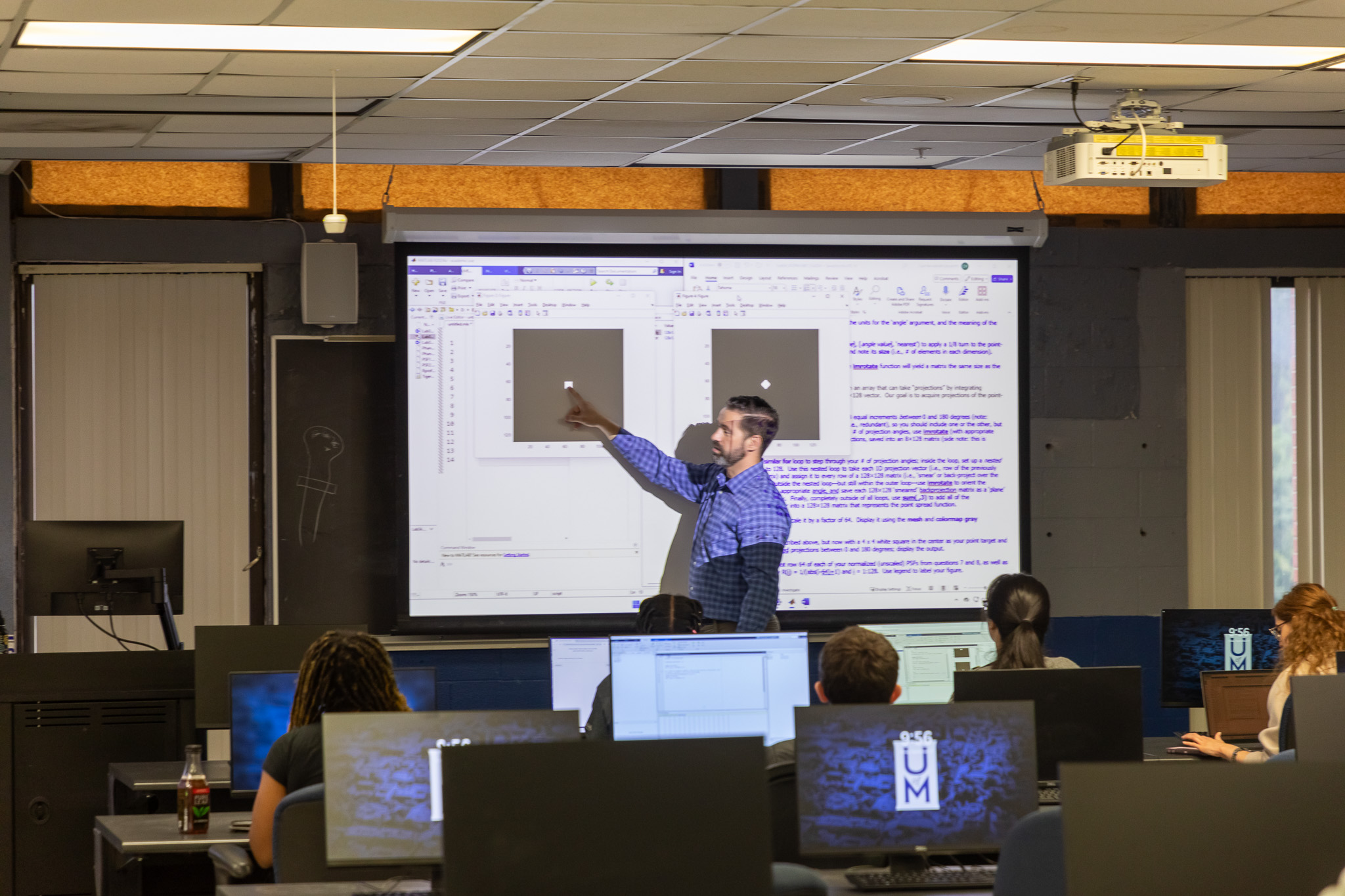 Dr. Herickoff Teaching Class