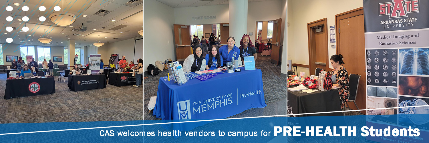 CAS Welcome medical vendors to campus for PRE-HEALTH students
