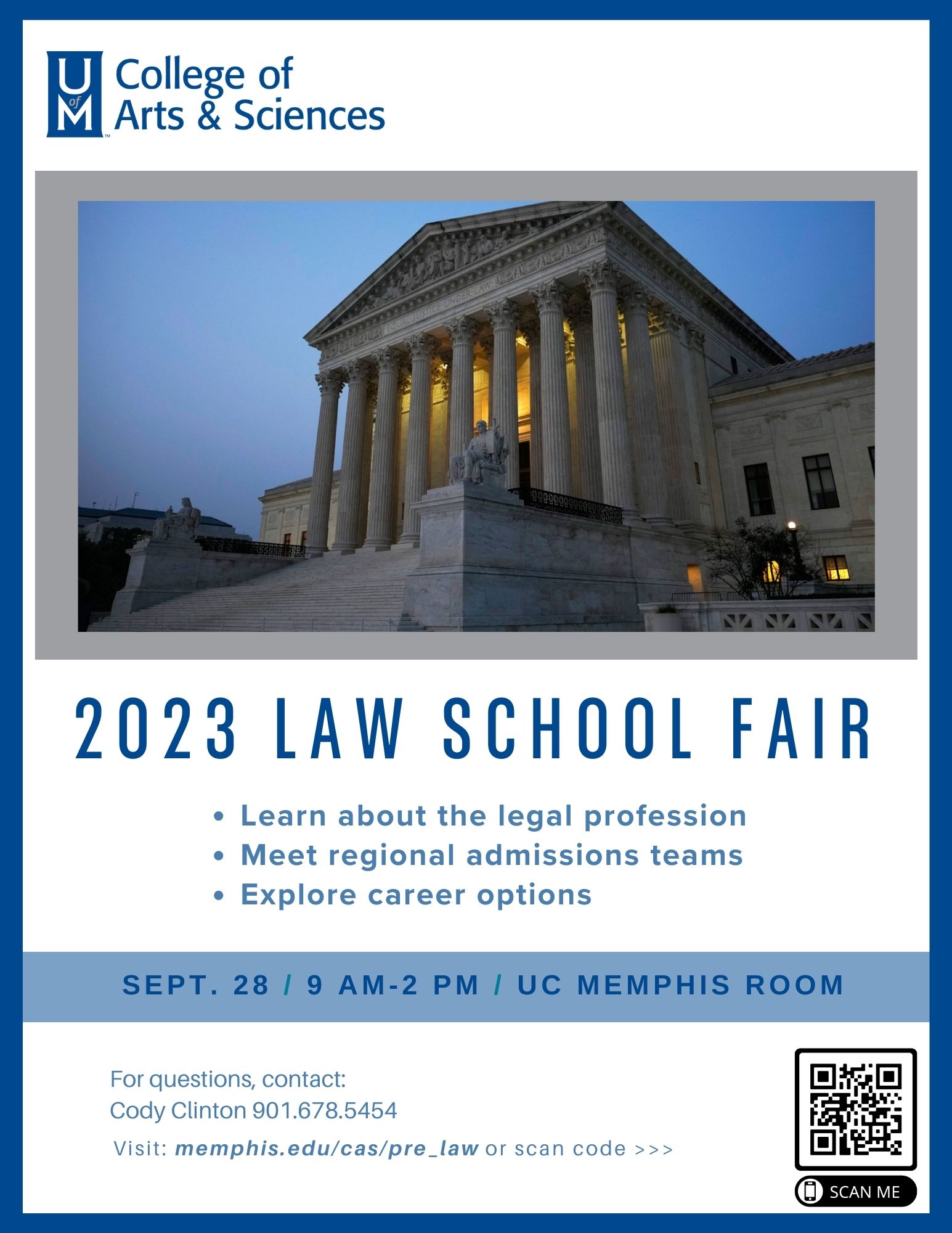 Law School Fair flyer
