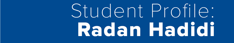 Student Profile: Razan Hadidi