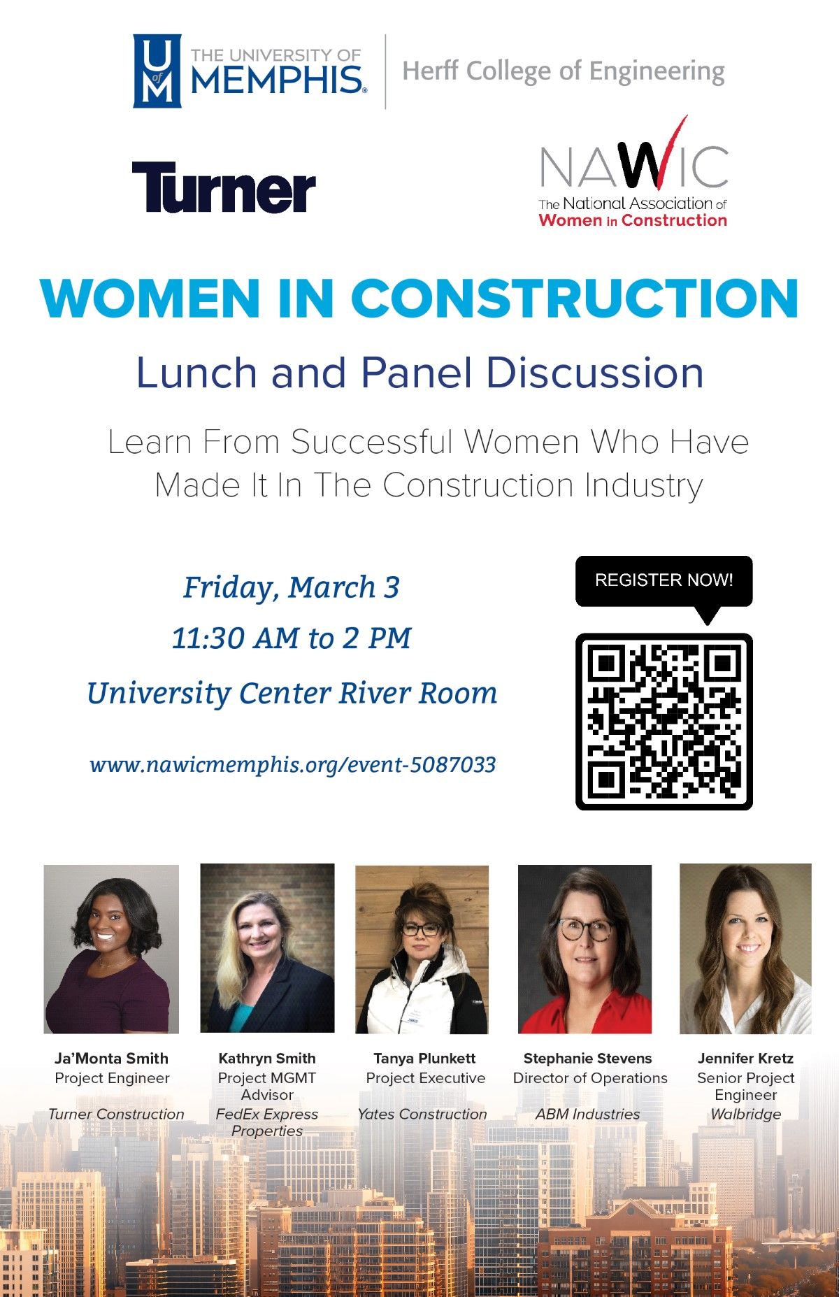Women in Construction at the University of Memphis