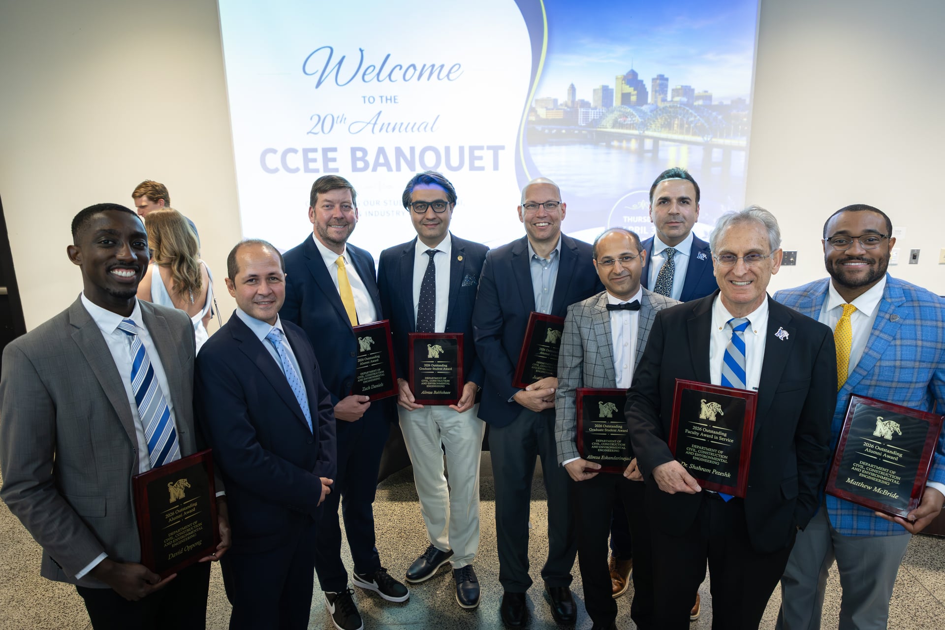 Civil Banquet Honorees