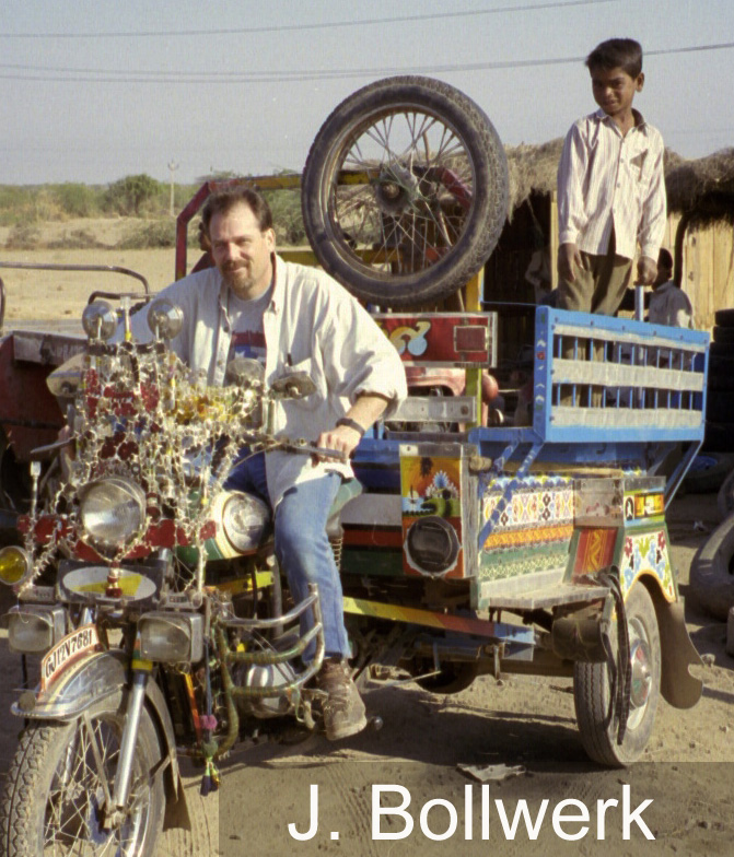 bollwerk on motorbike