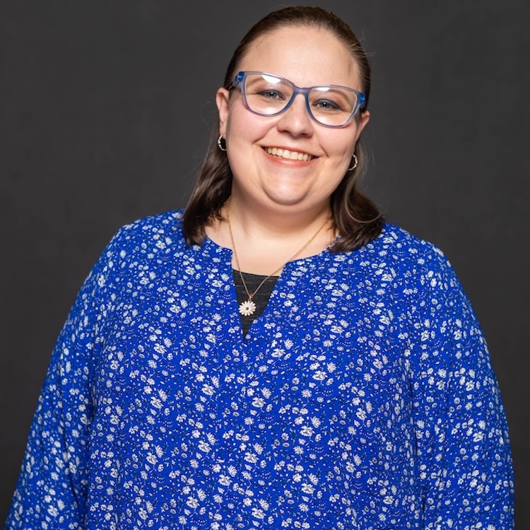 woman smiling