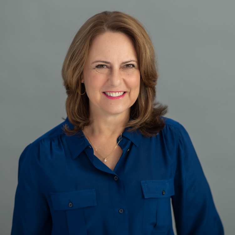 Woman smiling