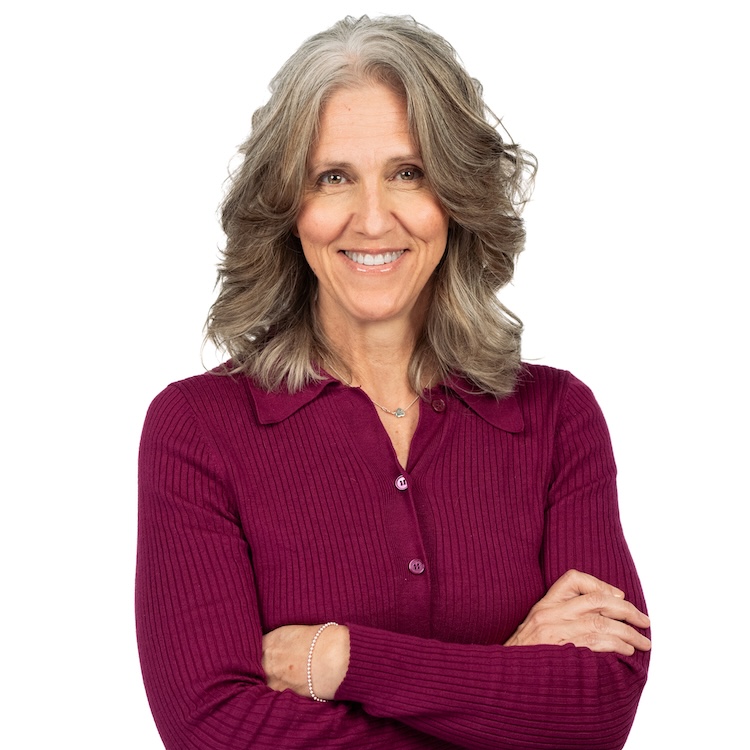 woman smiling