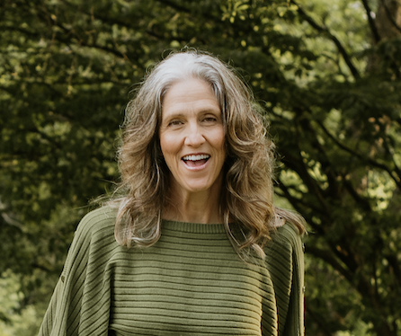 Woman smiling