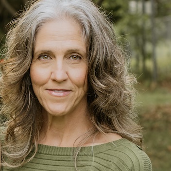 Woman smiling