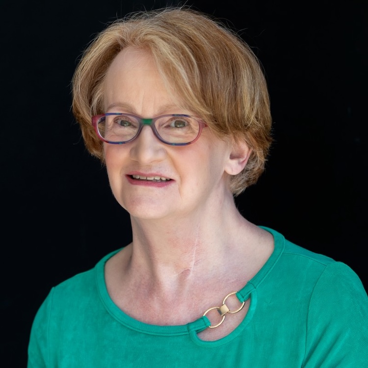 Woman smiling