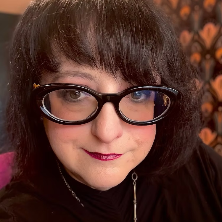 Woman smiling