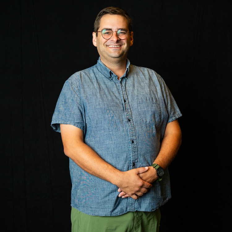man smiling