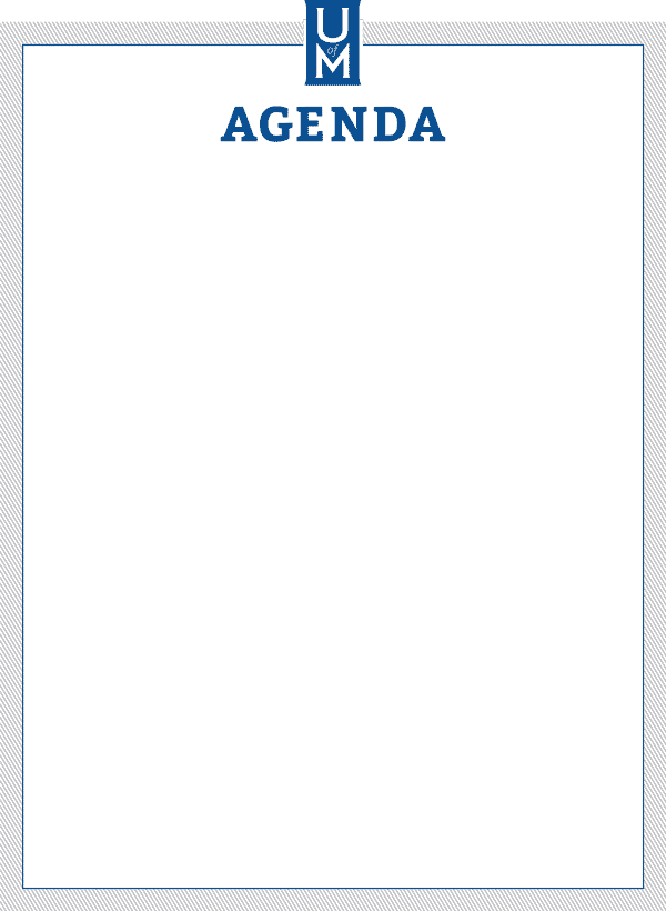 Agenda 1