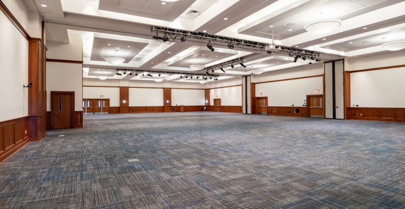 UC Ballroom empty