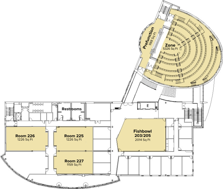 FIT Second Floor Diagram