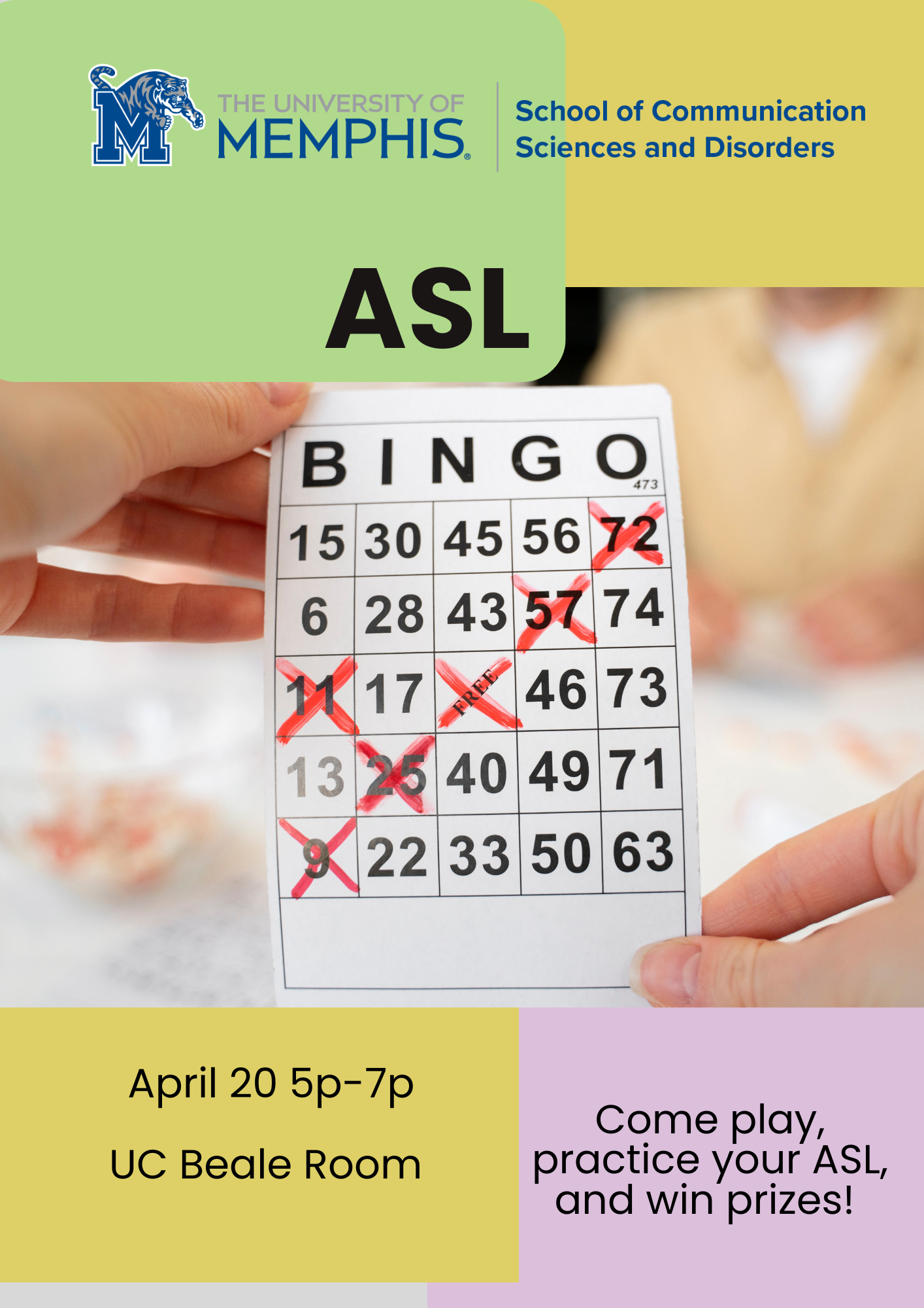 ASL Bingo Night