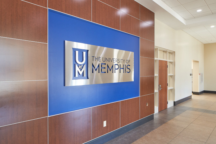 u of m interior sign