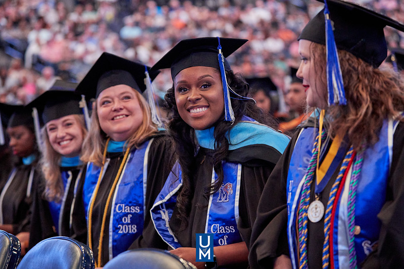 Graduates at graduation