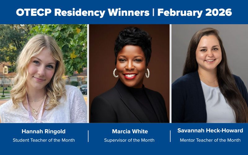 February 2026 OTECP residency award winners