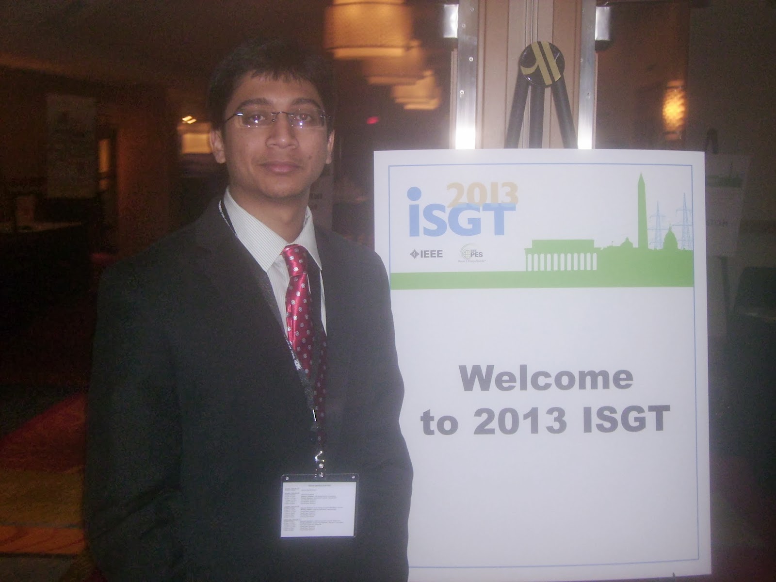 EPES Lab Members are presenting papers at the IEEE PES ISGT Conference, held at Washington DC, USA, February 24-27, 2013
