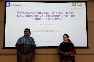 Sultana's MS thesis defense-October 31, 2018