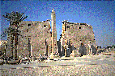 Entrance to Luxor Temple