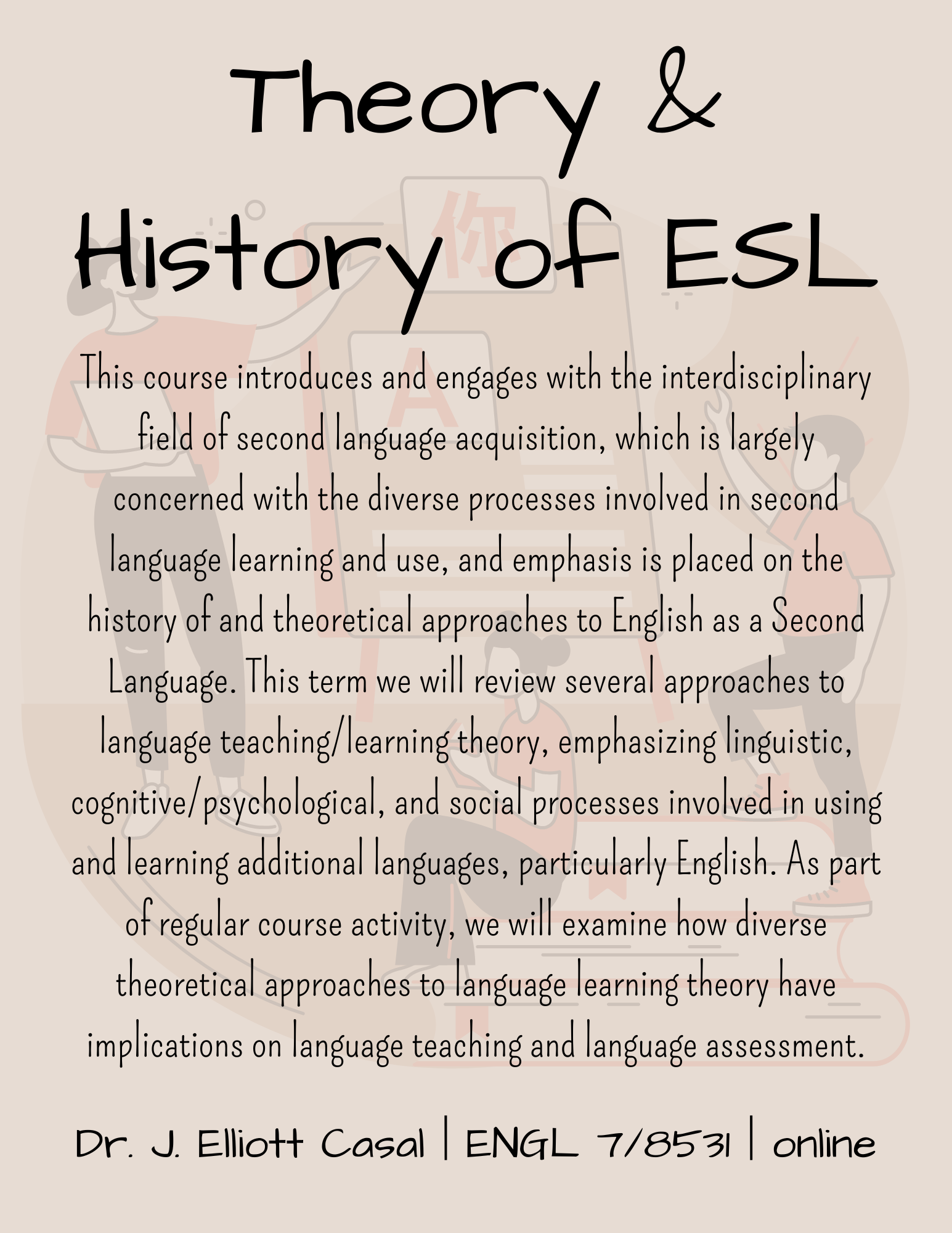 Theory and History of ESL