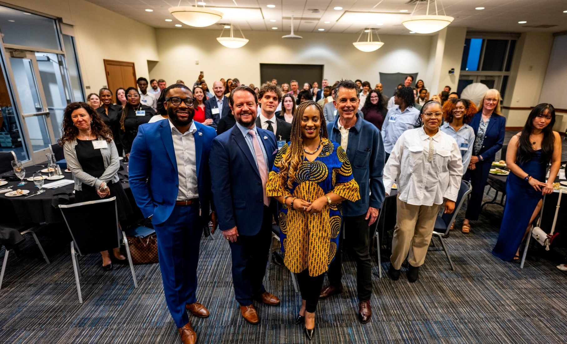 HRH Jiljuana J. Coleman of Ghana at MILE Graduation Dinner