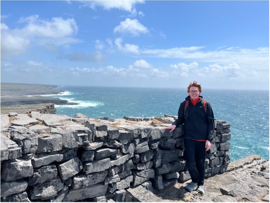 While interning at Goal Global, an organization similar to the Red Cross, working on HR projects to assist the multi-country organizations Ogle was able to explore Dublin, Ireland.