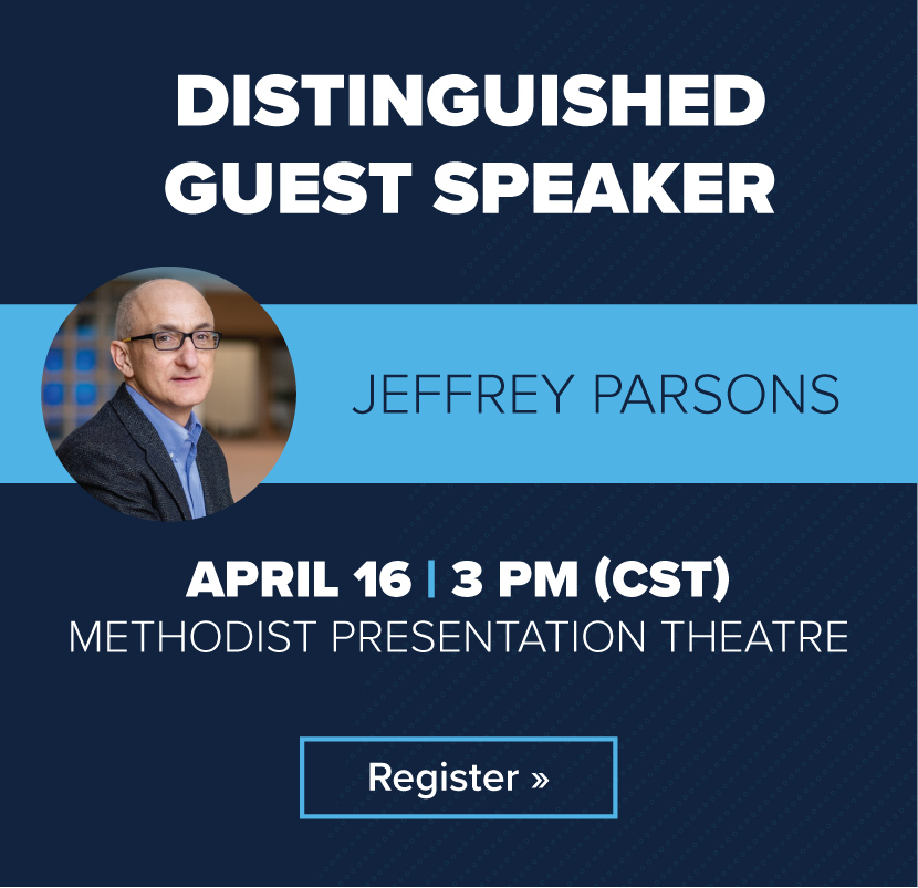 Distinguished Guest Speaker: Jeffrey Parsons