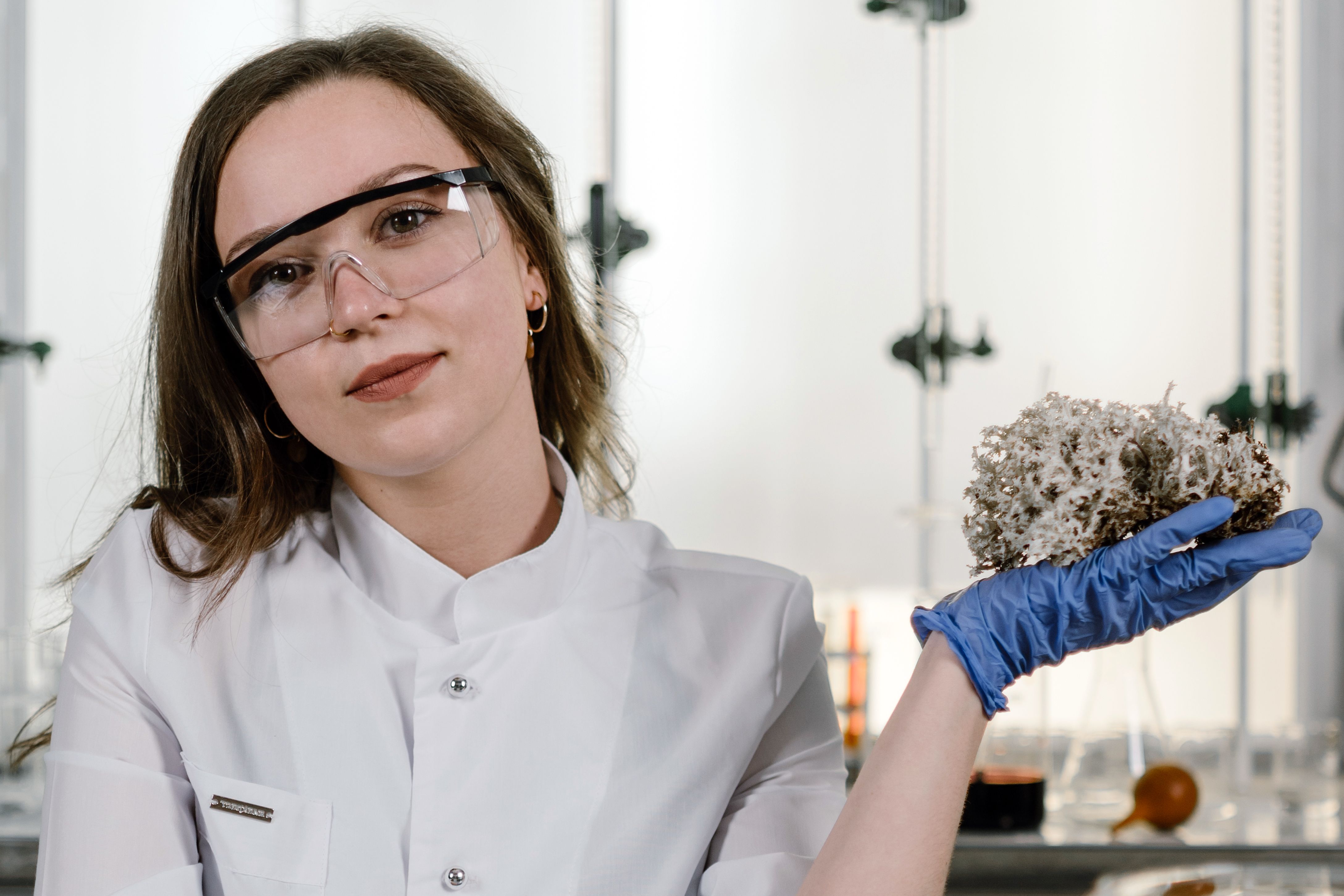 Woman in Lab