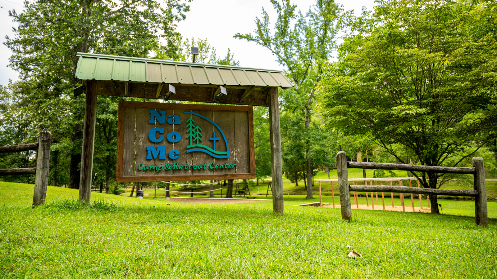 Camp NaCoMe Entrance