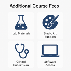 Additional Course Fees Chart Additional Course Fees Chart